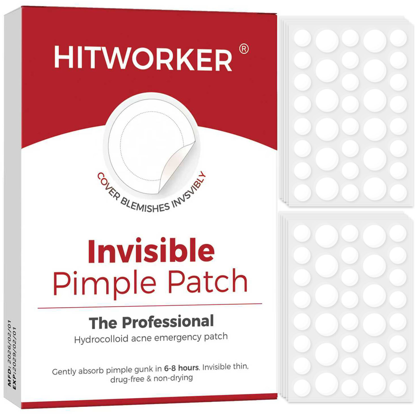 Hydrocolloid Pimple Patch - 36/360 штук гидроколлоидных пластырей от прыщей