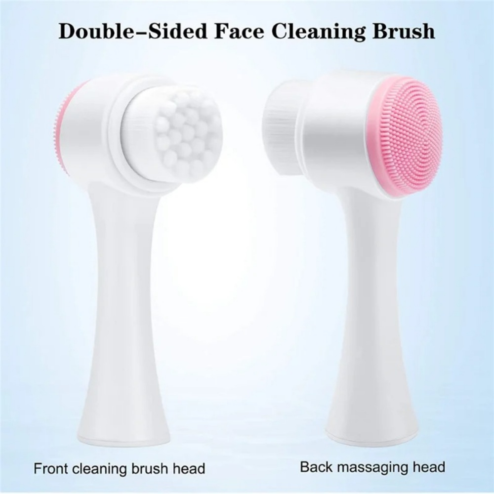 Silicone Face Scrubber Electric - 3D двусторонняя силиконовая щетка для очищения