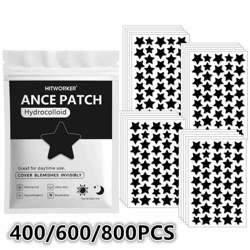Hydrocolloid Pimple Patch - 400/600/800 шт. гидроколлоидных пластырей в форме