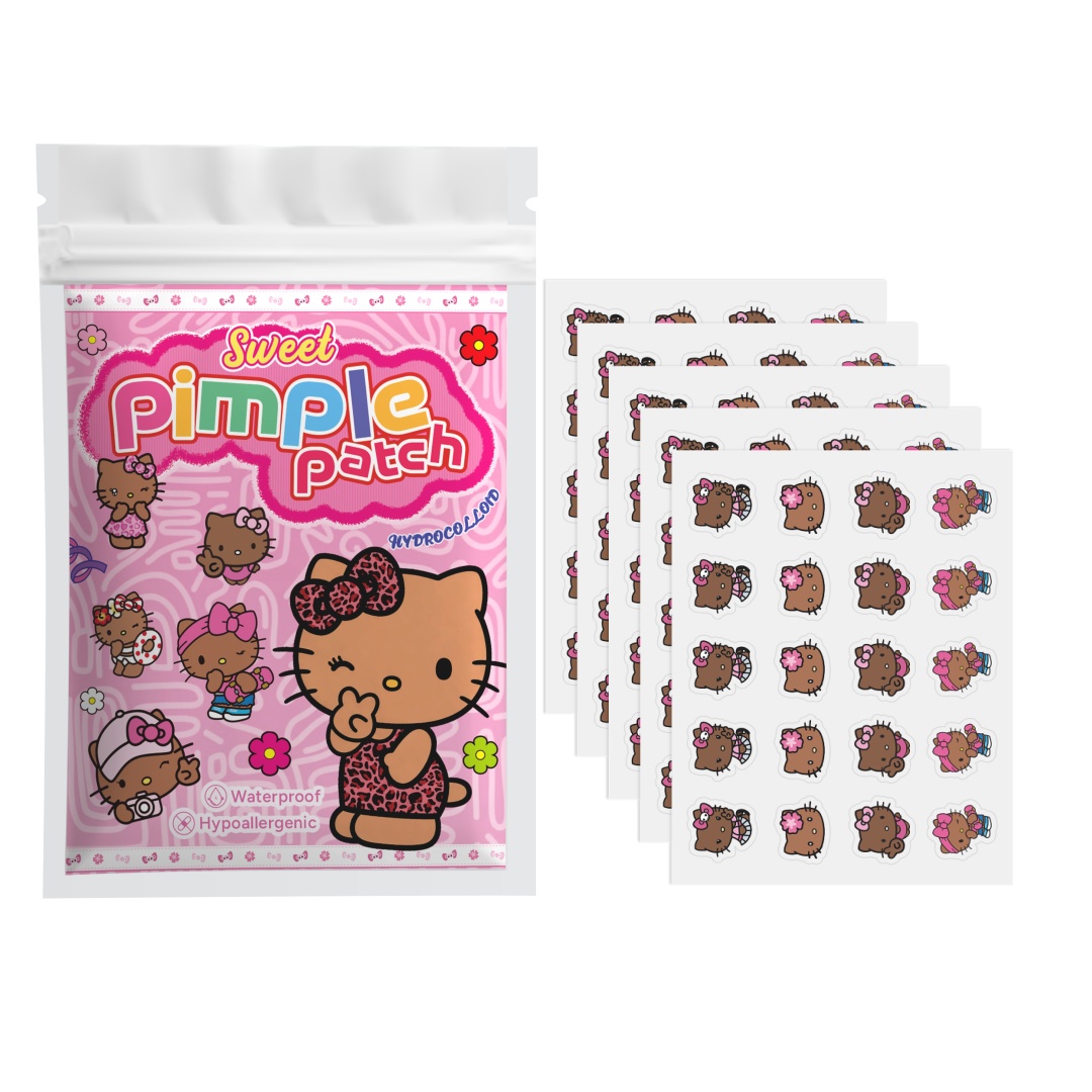 Hydrocolloid Pimple Patch - 100 шт. патчей от прыщей Hello