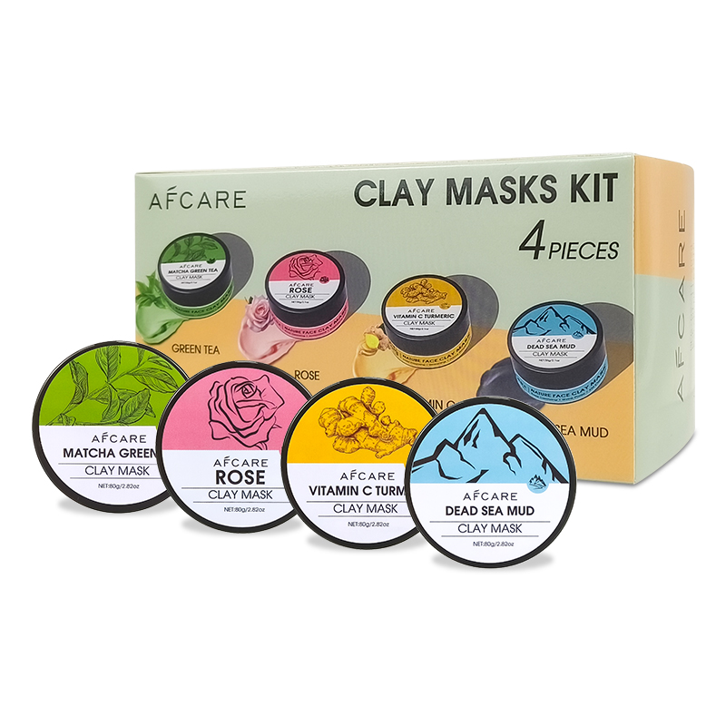Green Tea Cleansing Clay Mask - Набор из 4 глиняных масок для