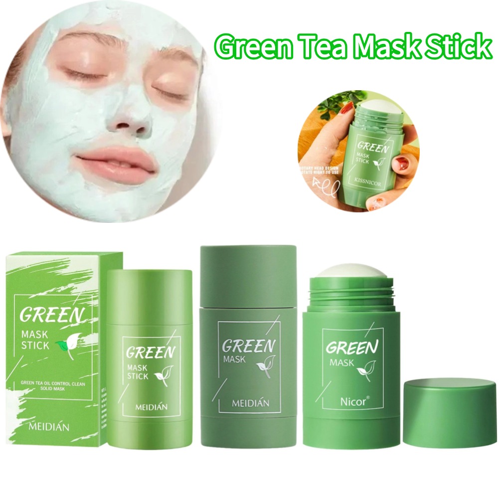 Green Tea Cleansing Clay Mask - Маска с зеленым чаем, очищающая глина,