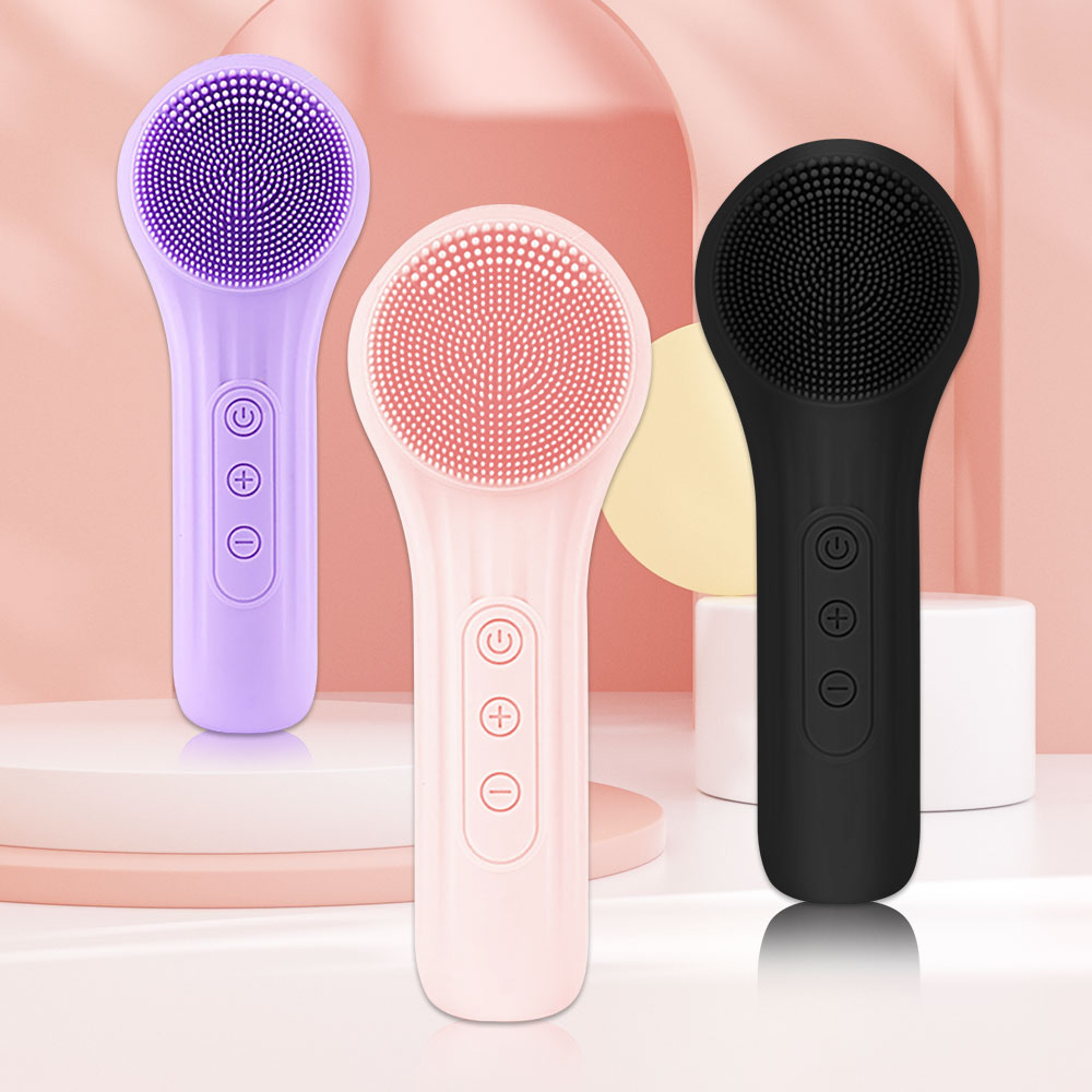 Silicone Face Scrubber Electric - Звуковая силиконовая щетка для лица, очиститель,