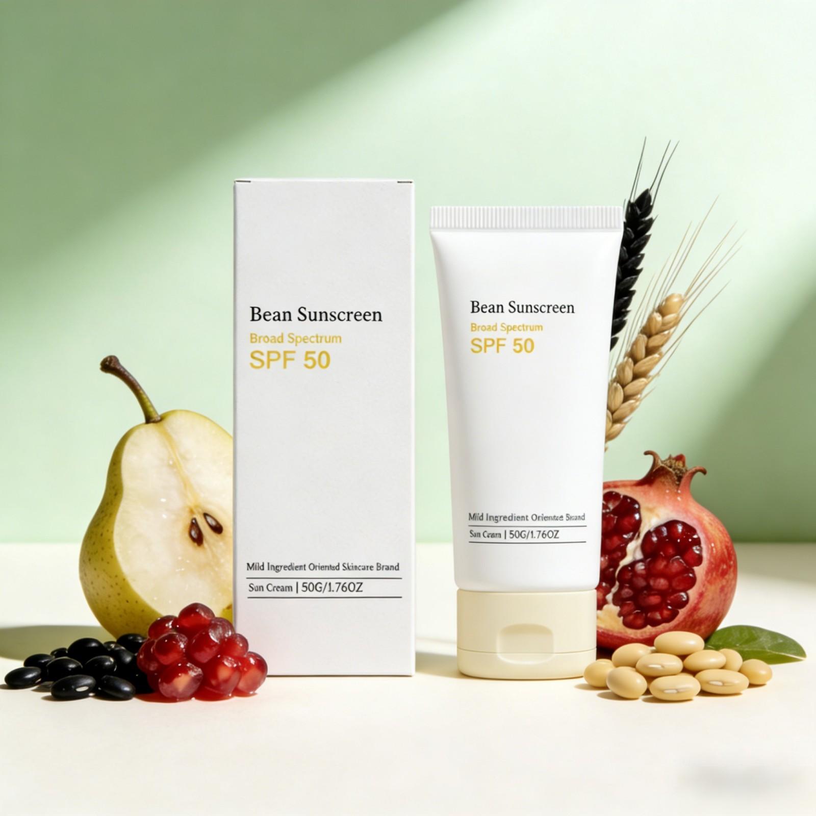 Spf 50 Waterproof Sunscreen - Корейский солнцезащитный крем Bean SPF 50