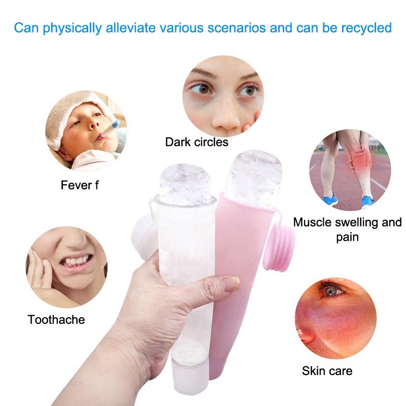 Face Ice Roller Puffiness - 1 шт. силиконовый кубик-форма для льда,