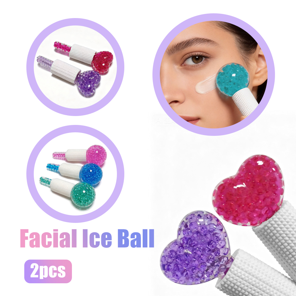 Face Ice Roller Puffiness - 2 шт. роликовых массажеров для лица