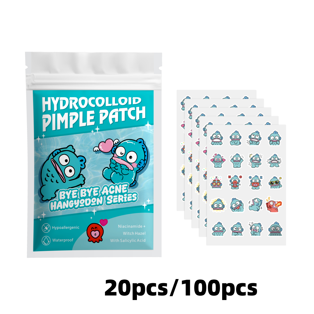 Hydrocolloid Pimple Patch - 20/100 шт. патчи от прыщей Hello