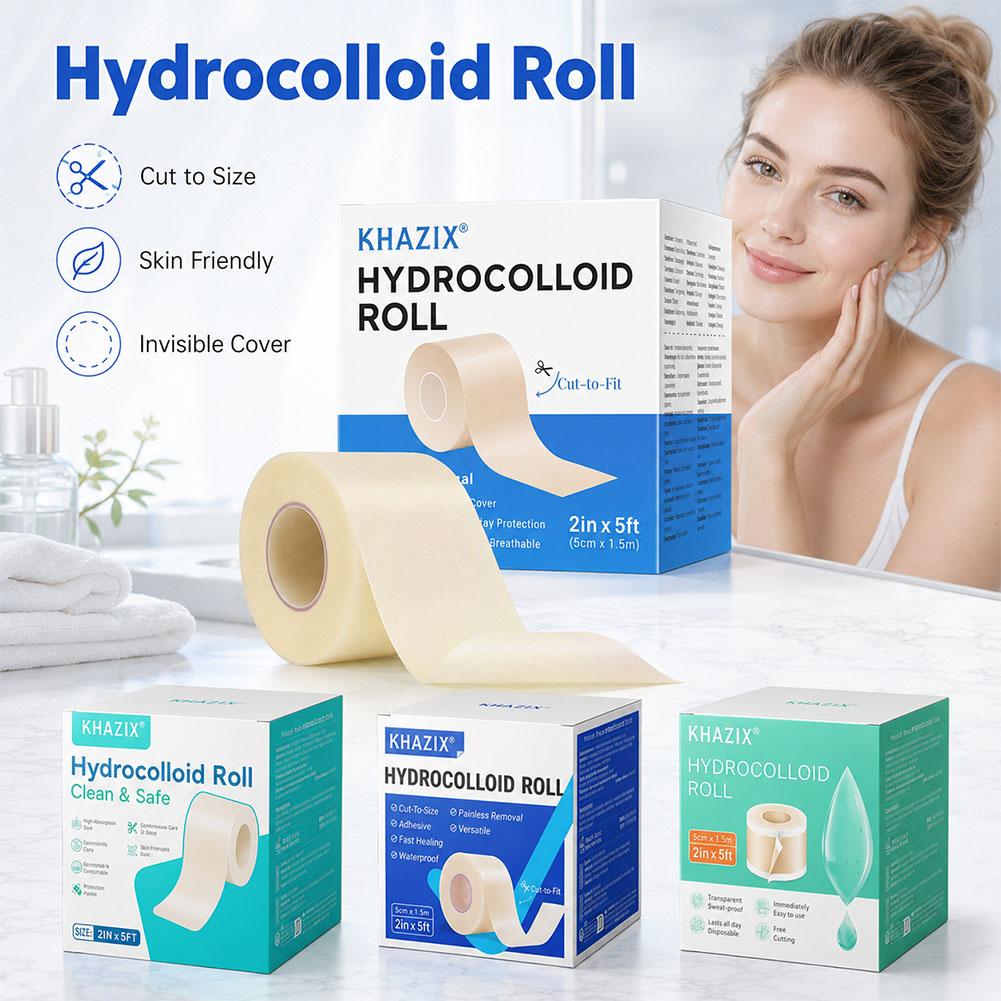 Hydrocolloid Pimple Patch - 1 рулон гидроколлоидных пластырей от акне,