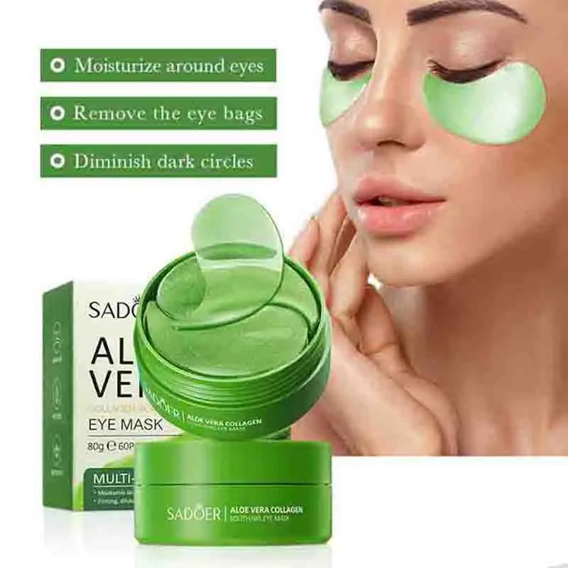 Collagen Under Eye Patches - 60 шт., коллагеновая маска для глаз