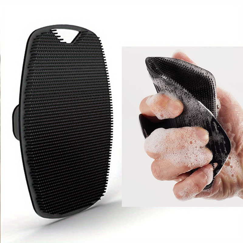 Silicone Face Scrubber Electric - Силиконовая отшелушивающая щетка для душа, портативная,