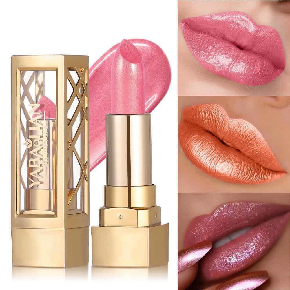 Matte Velvet Lip Tint Long Lasting - Матовая перламутровая блестящая бархатная помада, увлажняющая,