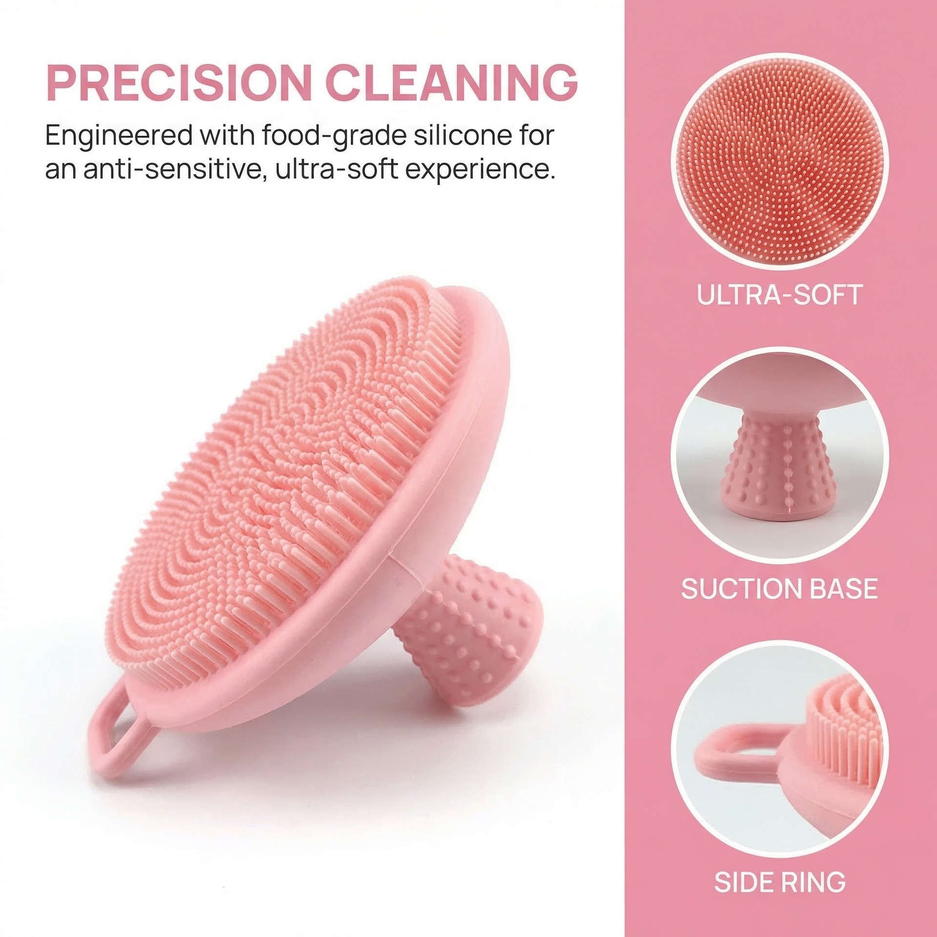 Silicone Face Scrubber Electric - Силиконовая щетка для очищения лица, очиститель