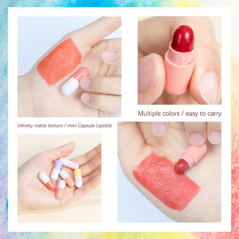 Набор мини-помад, 6 шт., водос – обзор и цена Matte Velvet Lip Tint Long Lasting