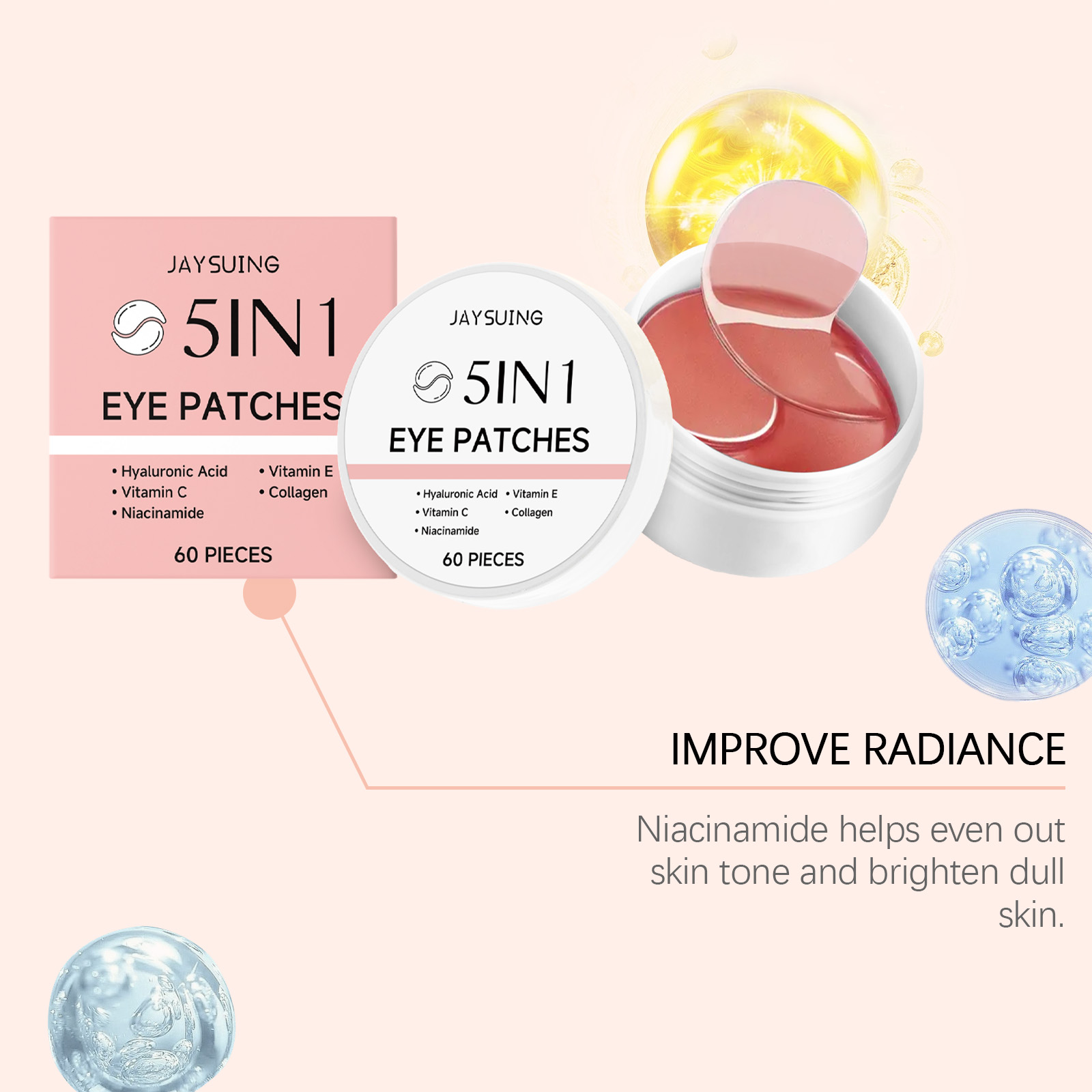 Патчи для кожи вокруг глаз JAY – обзор и цена Collagen Under Eye Patches