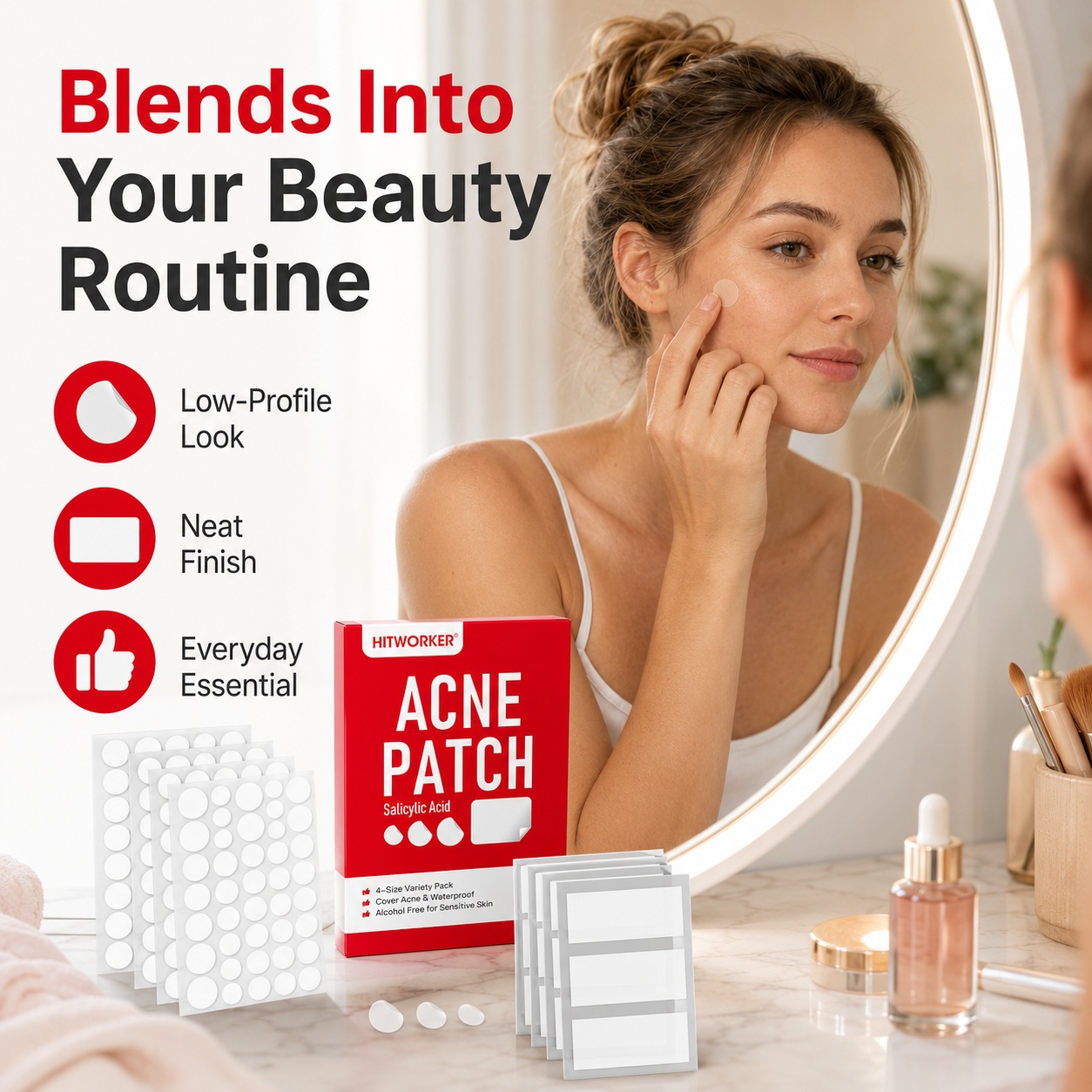 Гидроколлоидные пластыри от ак – обзор и цена Hydrocolloid Pimple Patch