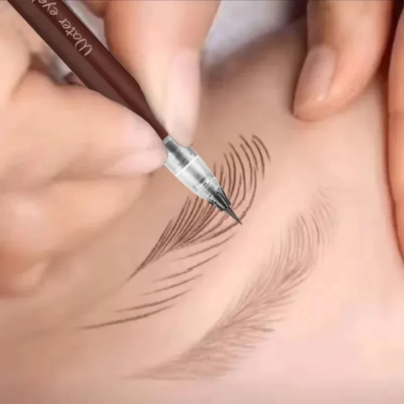 Ультратонкий карандаш для бров – обзор и цена Waterproof Liquid Eyeliner Pen