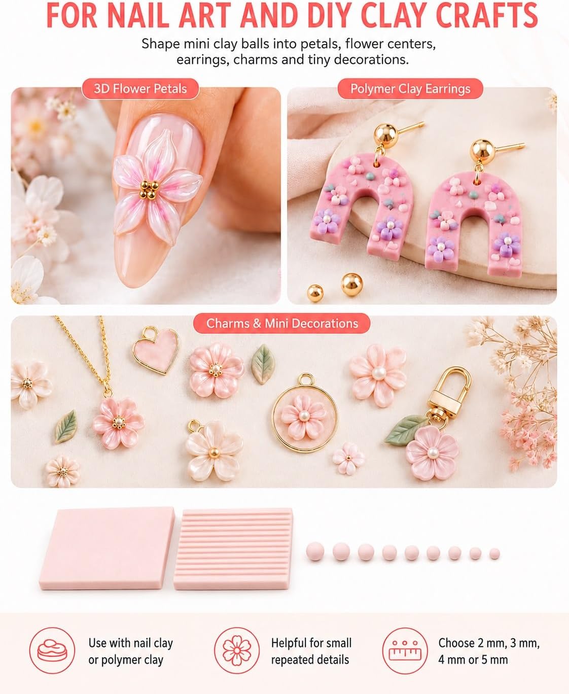 4 шт. инструмента для создания – обзор и цена Nail Art