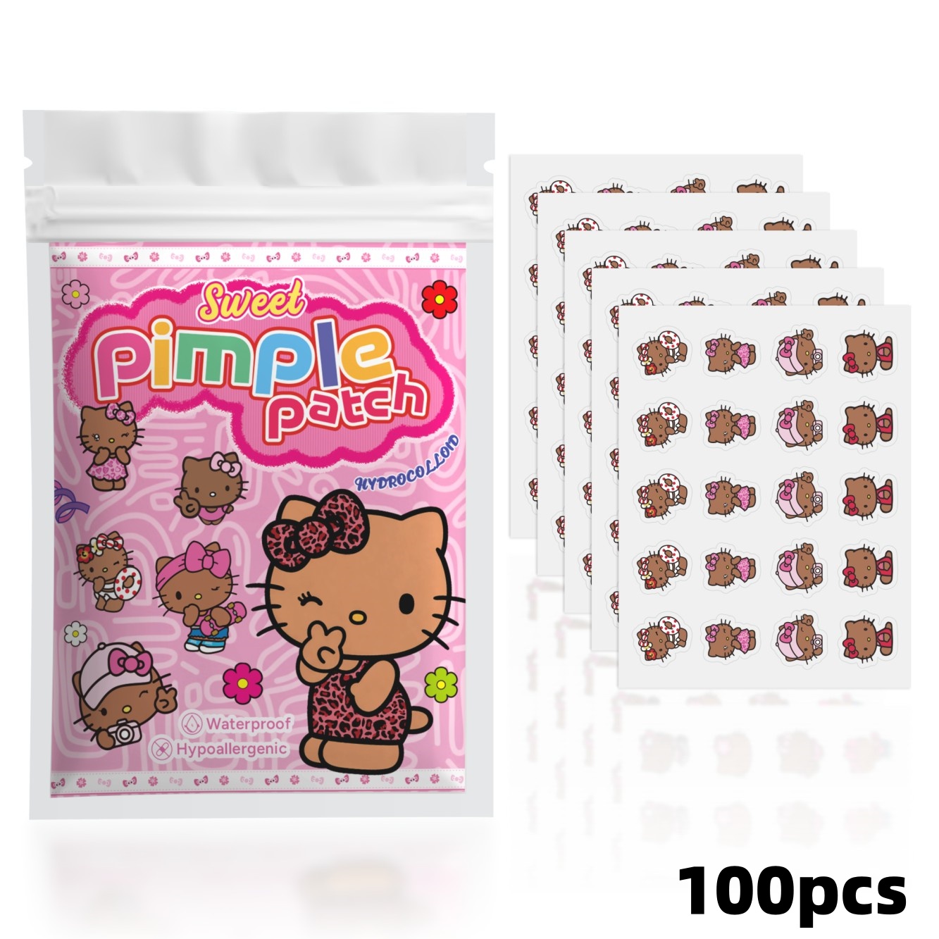 100 шт. патчей от прыщей Hello – обзор и цена Hydrocolloid Pimple Patch