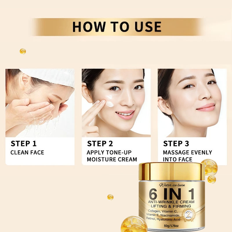 Крем против морщин 6-в-1. Подт – обзор и цена Retinol Anti Wrinkle Cream
