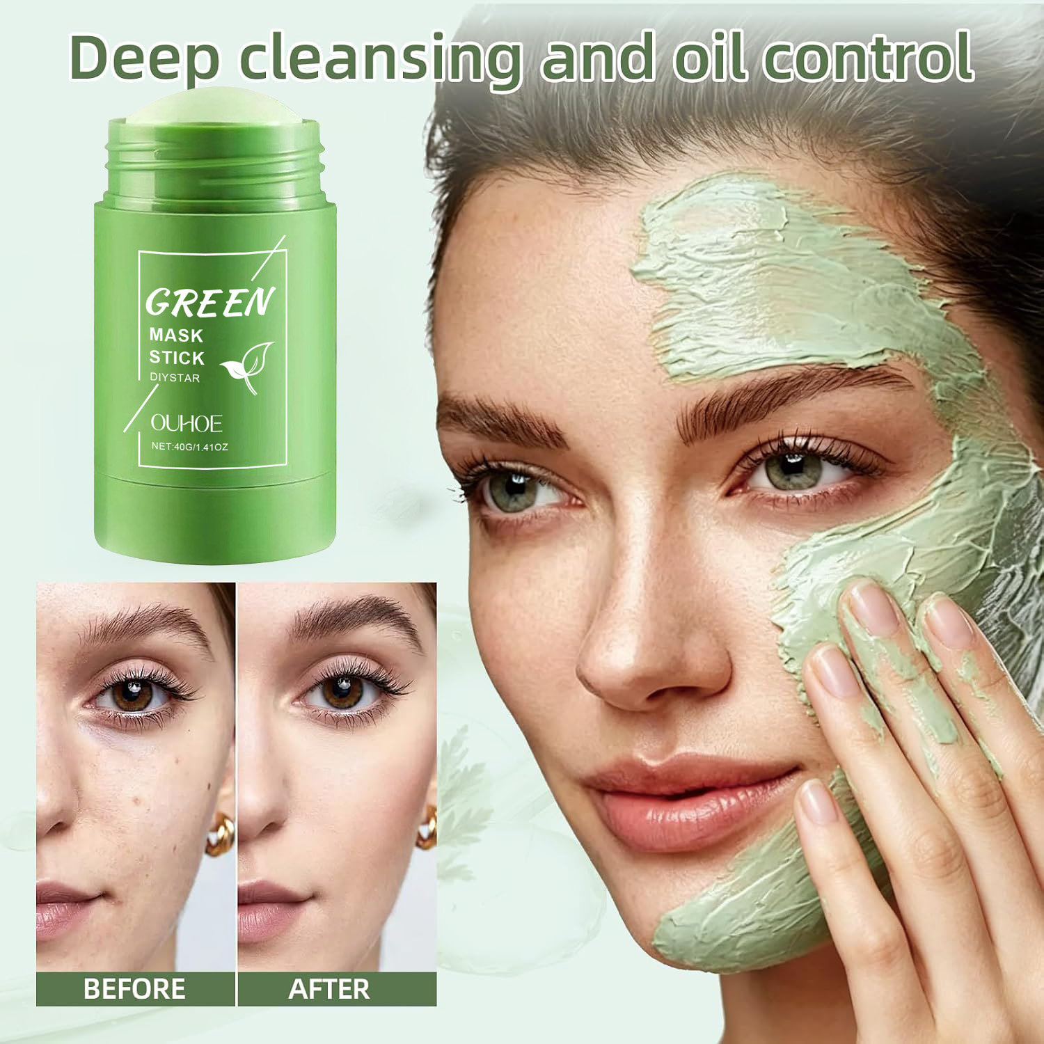 Маска-стик для глубокого очище – обзор и цена Green Tea Cleansing Clay Mask