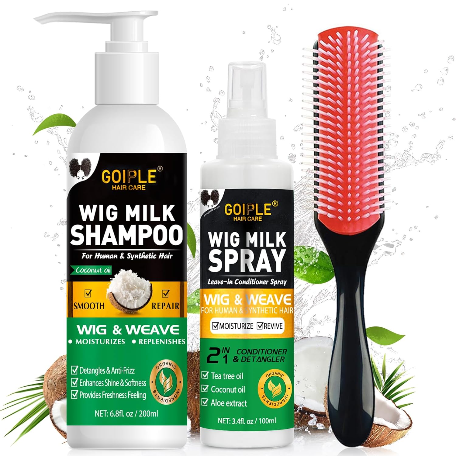 Набор для ухода за париками GO – обзор и цена Hair Care