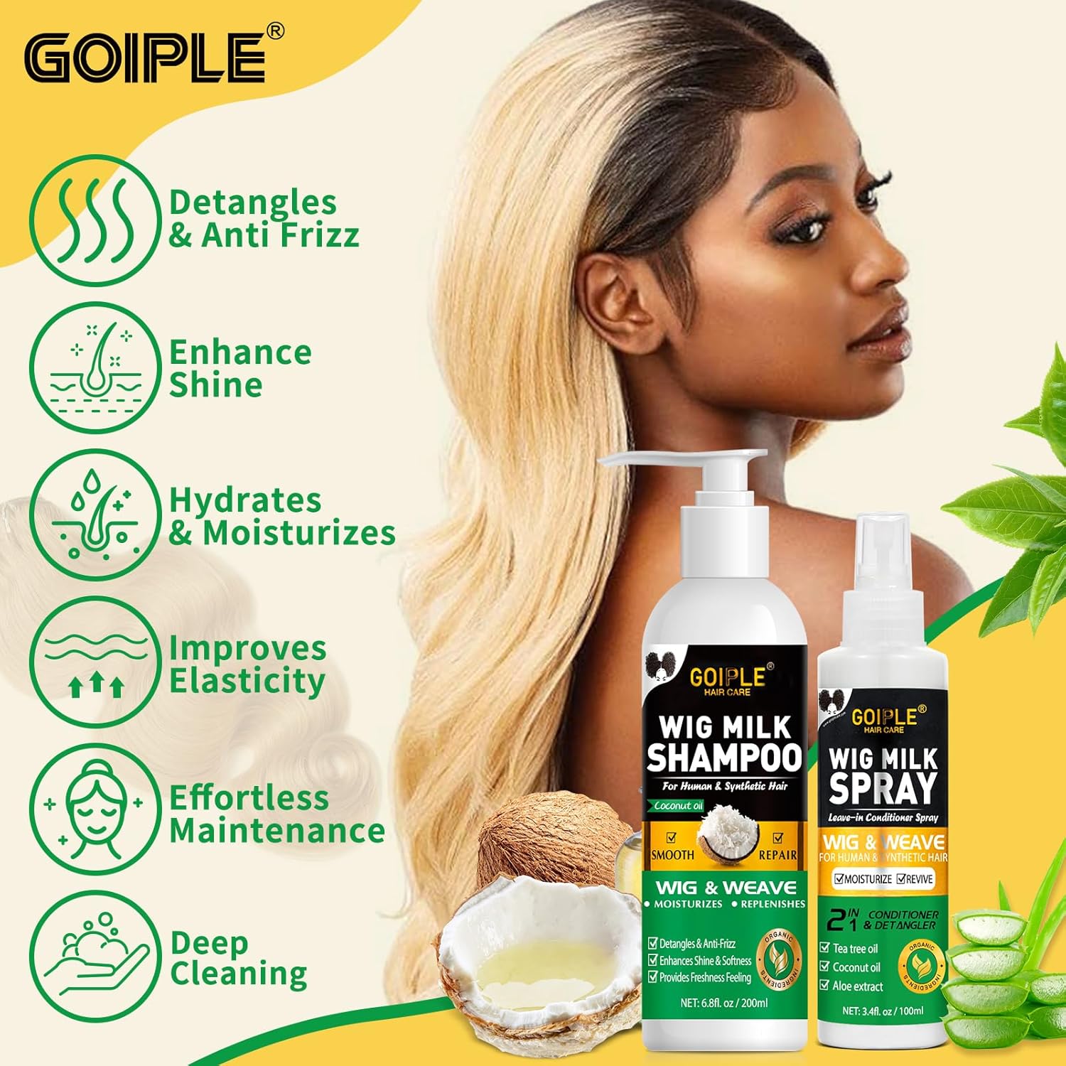 Набор для ухода за париками GO – обзор и цена Hair Care