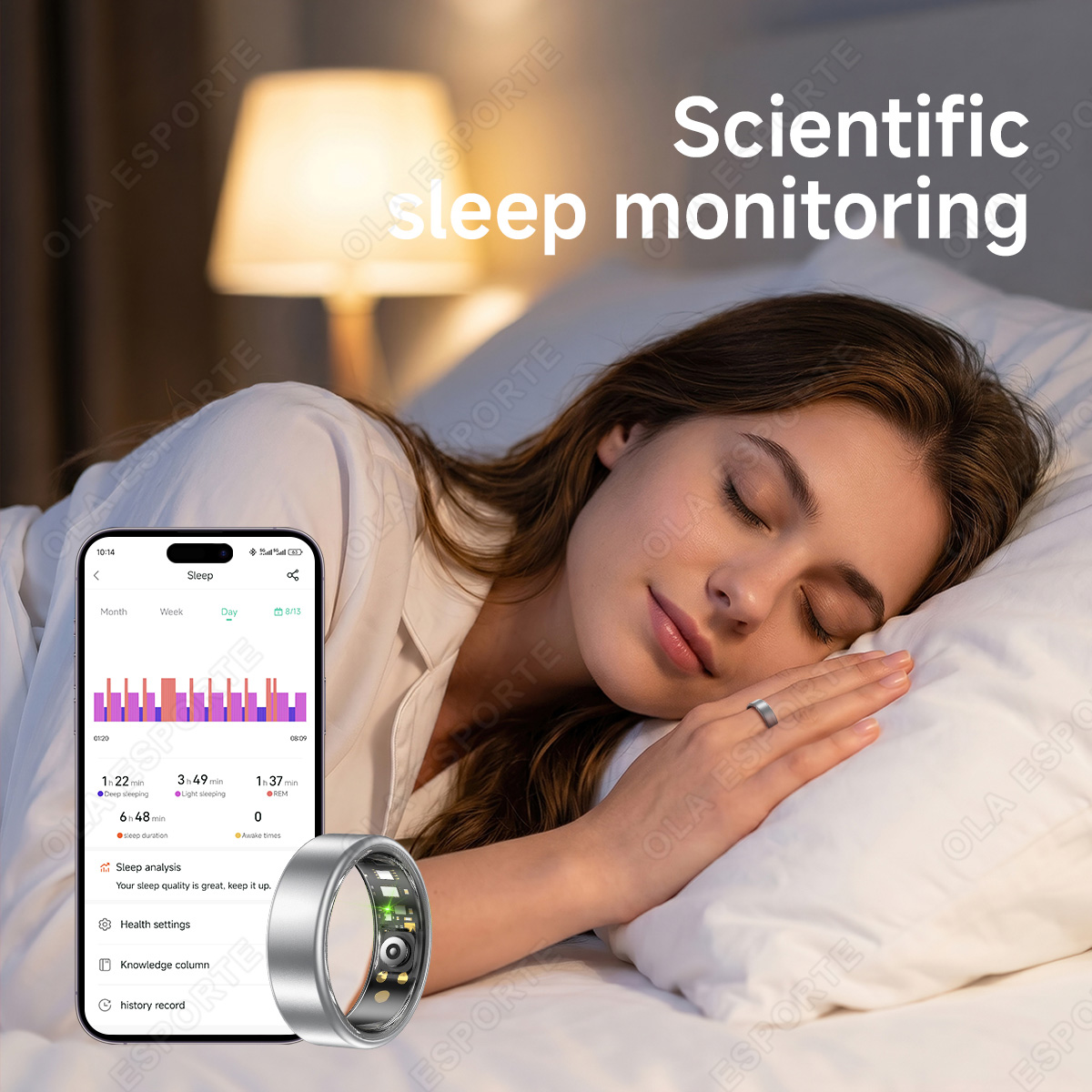 Умное кольцо для женщин и мужч – обзор и цена Health Monitors