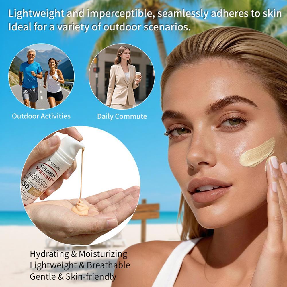 Многоцветный тонирующий солнце – обзор и цена Spf 50 Waterproof Sunscreen