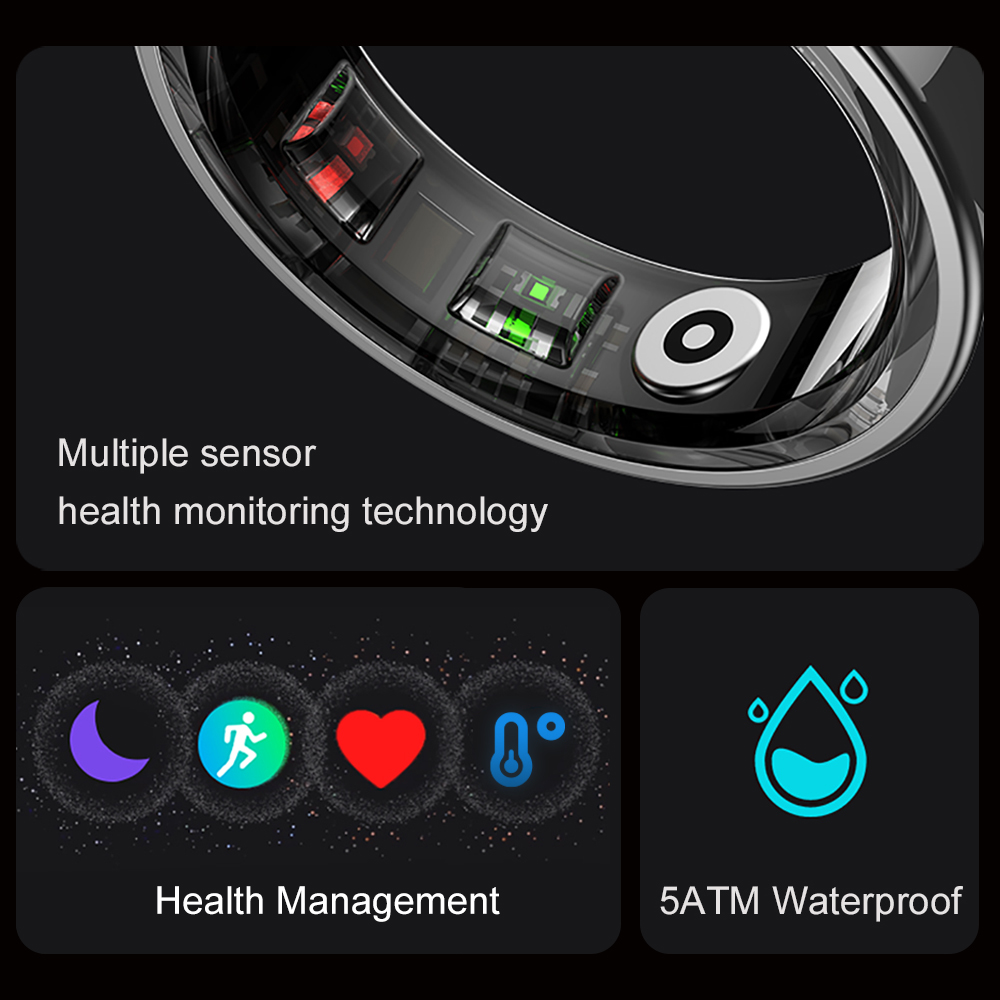 Смарт-кольцо COLMI R09 2024 дл – обзор и цена Health Monitors