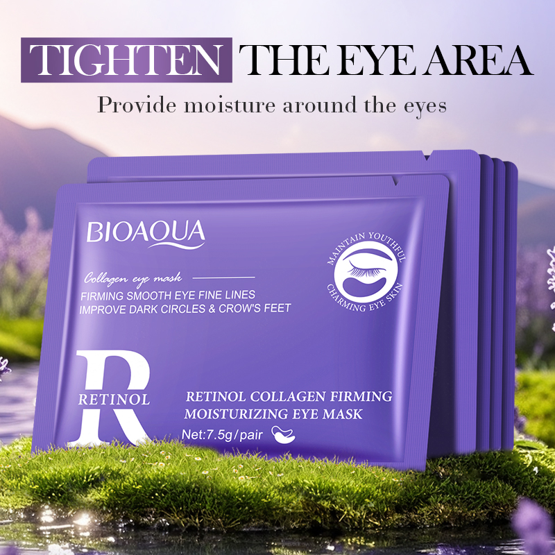 BIOAQUA ретинол кристалл колла – обзор и цена Collagen Under Eye Patches