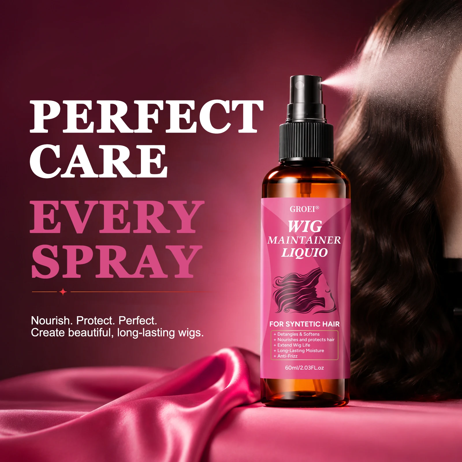 Спрей для ухода за париками GR – обзор и цена Hair Care