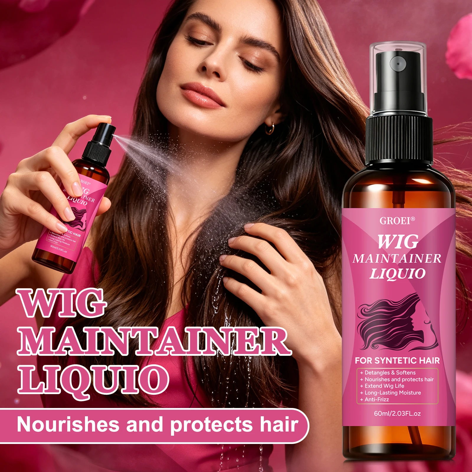 Спрей для ухода за париками GR – обзор и цена Hair Care
