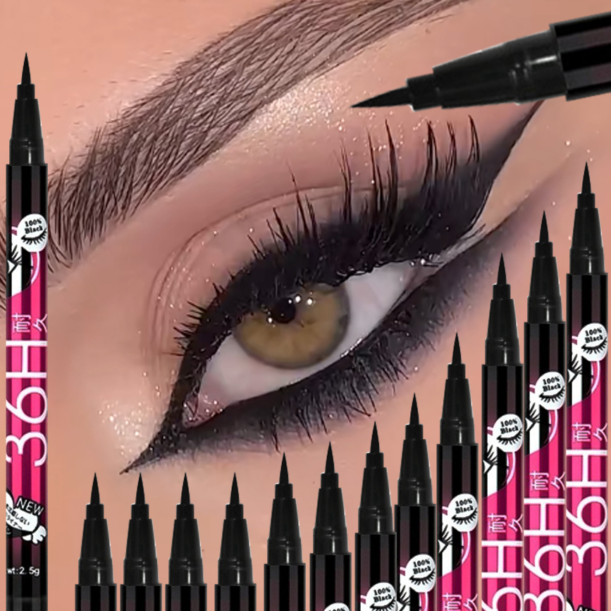 Набор черных жидких подводок д – обзор и цена Waterproof Liquid Eyeliner Pen