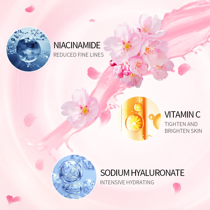 LAIKOU Sakura Сыворотка и колл – обзор и цена Niacinamide Pore Shrinking Essence