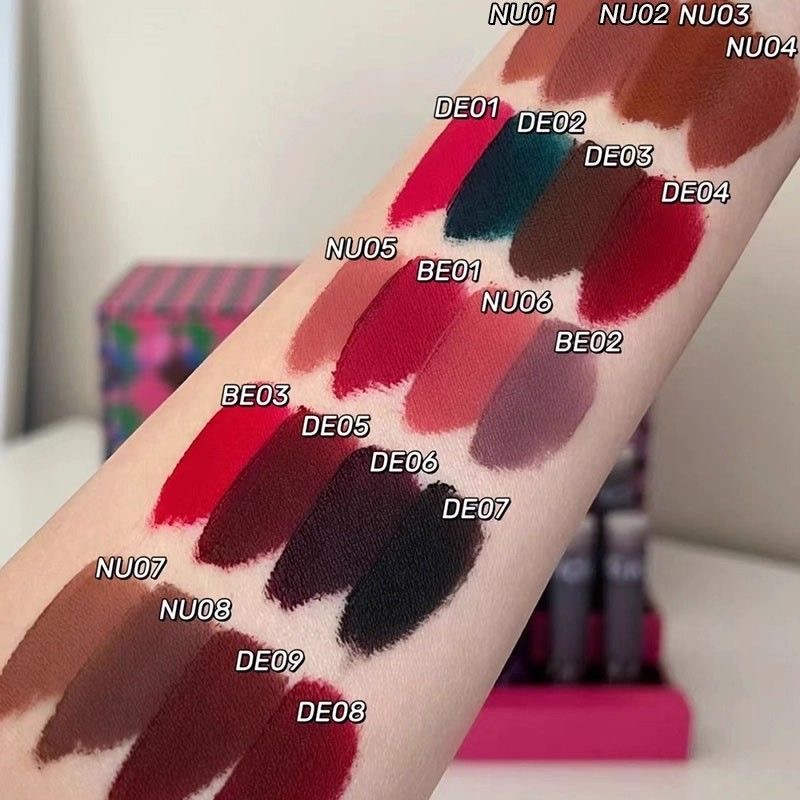 Матовая помада-крем Kaleidos V – обзор и цена Matte Velvet Lip Tint Long Lasting