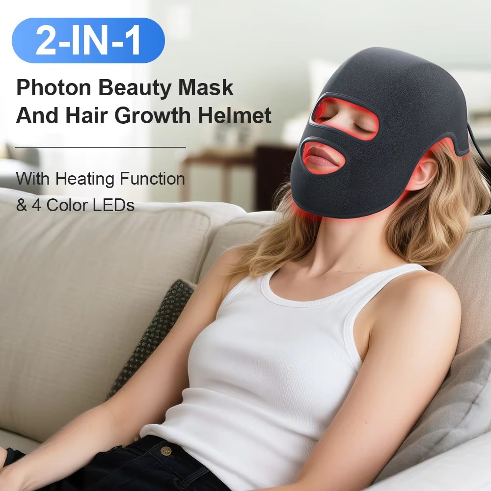 Многофункциональная LED-маска  – обзор и цена Led Light Therapy Face Mask