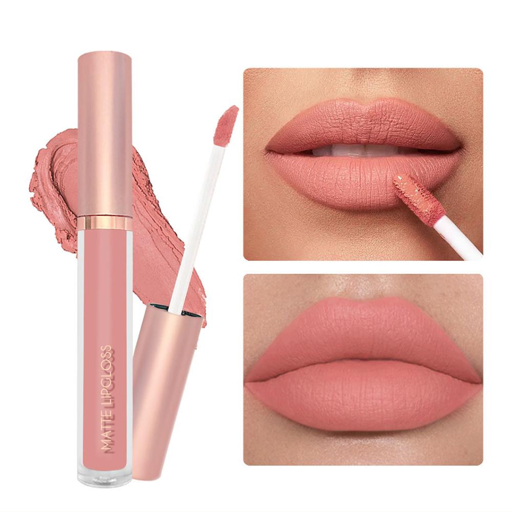3 шт./компл. телесный блеск дл – обзор и цена Matte Velvet Lip Tint Long Lasting