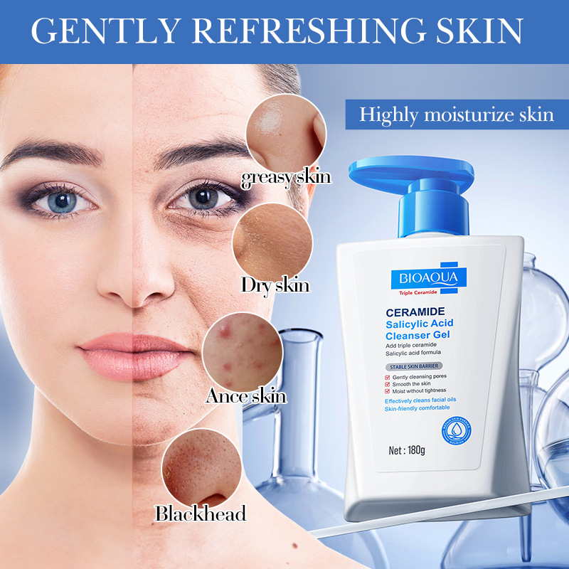 Очищающий гель с керамидами и  – обзор и цена Salicylic Acid Blackhead Remover