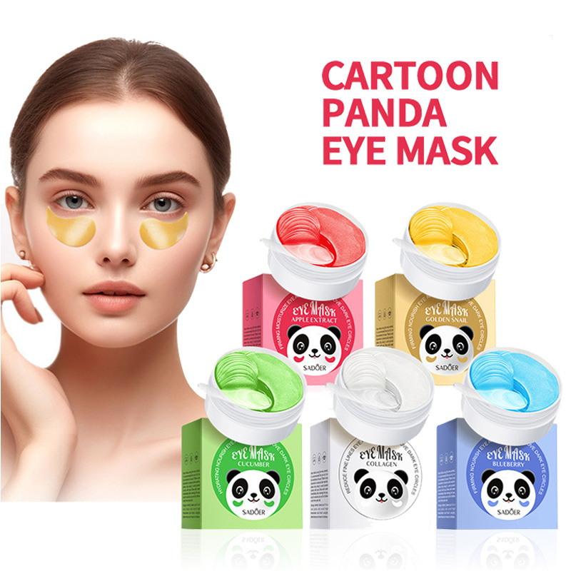 60 шт. SADOER Кристаллическая  – обзор и цена Collagen Under Eye Patches
