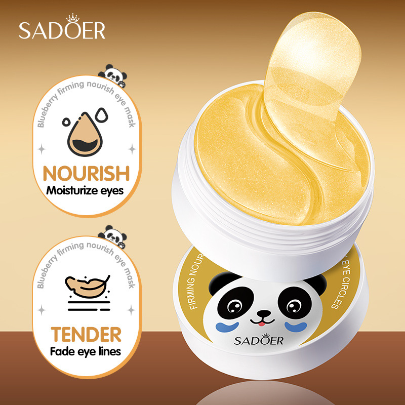 60 шт. SADOER Кристаллическая  – обзор и цена Collagen Under Eye Patches