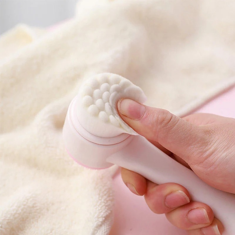 3D двусторонняя ручная щетка д – обзор и цена Silicone Face Scrubber Electric