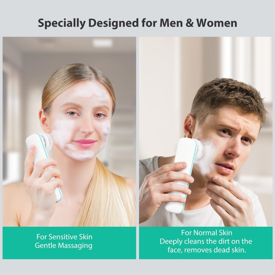 Щетка для очищения лица, перез – обзор и цена Silicone Face Scrubber Electric