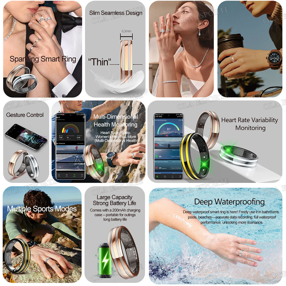 Новое умное кольцо 6,3 мм, тон – обзор и цена Health Monitors