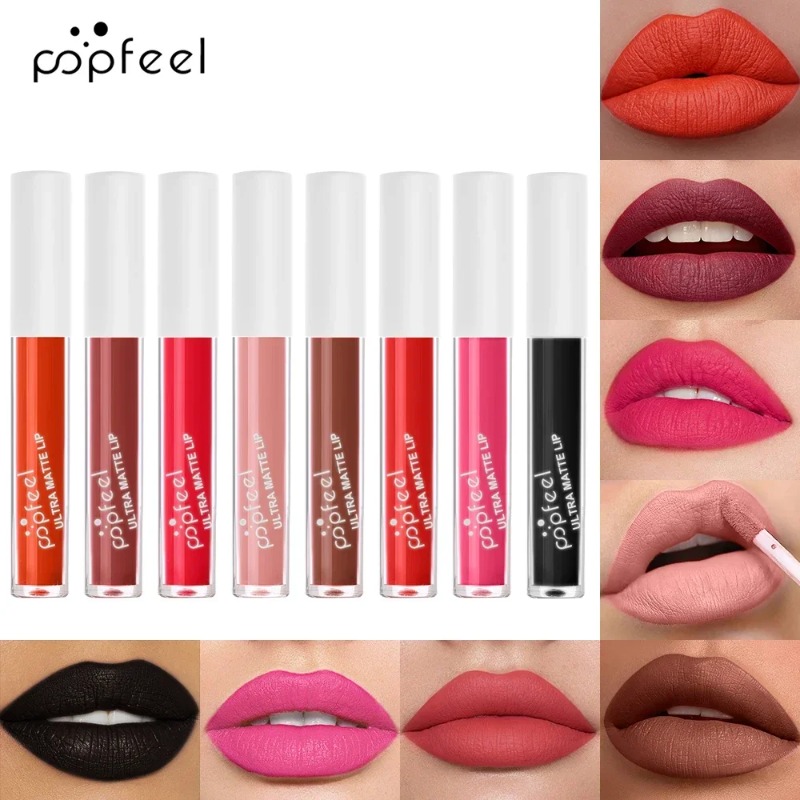 Панк-матовая черная жидкая пом – обзор и цена Matte Velvet Lip Tint Long Lasting