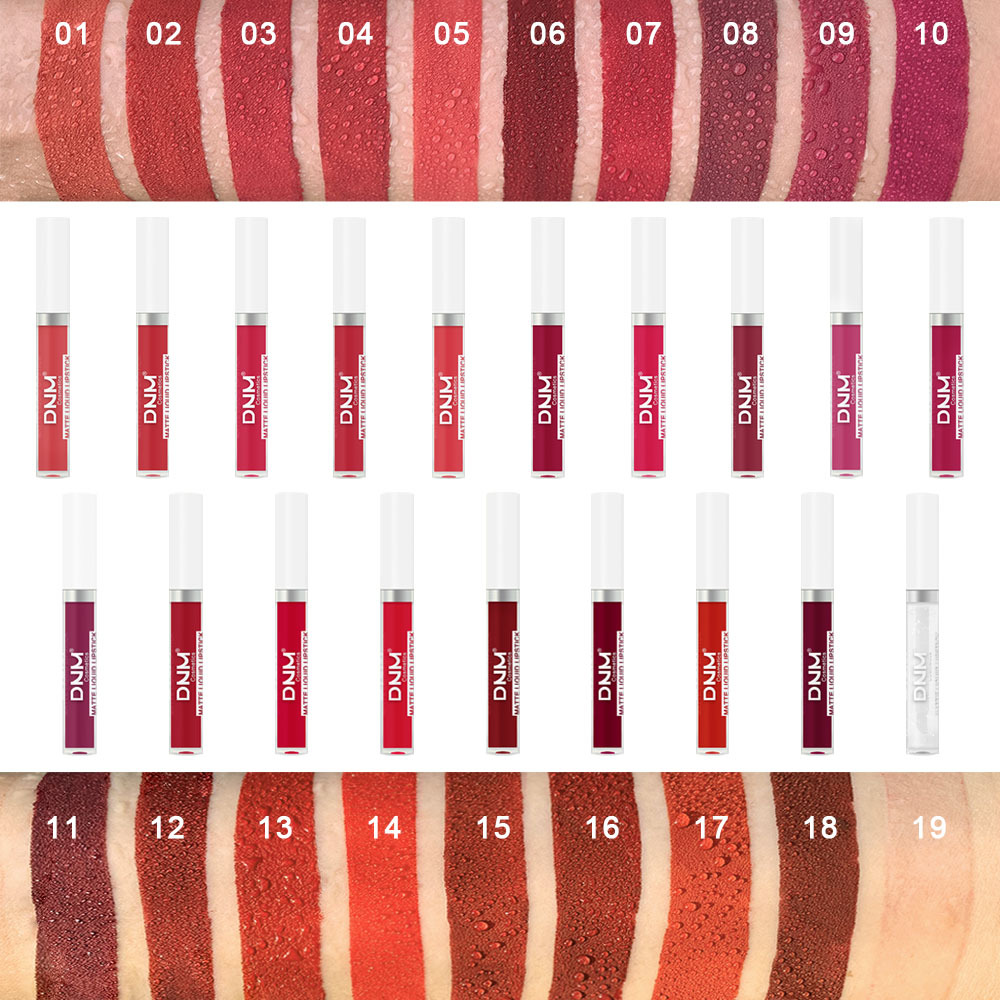 Матовая бархатная помада DNM,  – обзор и цена Matte Velvet Lip Tint Long Lasting