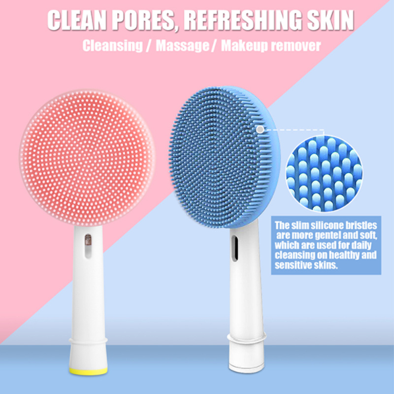 Сменная головка щетки для очищ – обзор и цена Silicone Face Scrubber Electric
