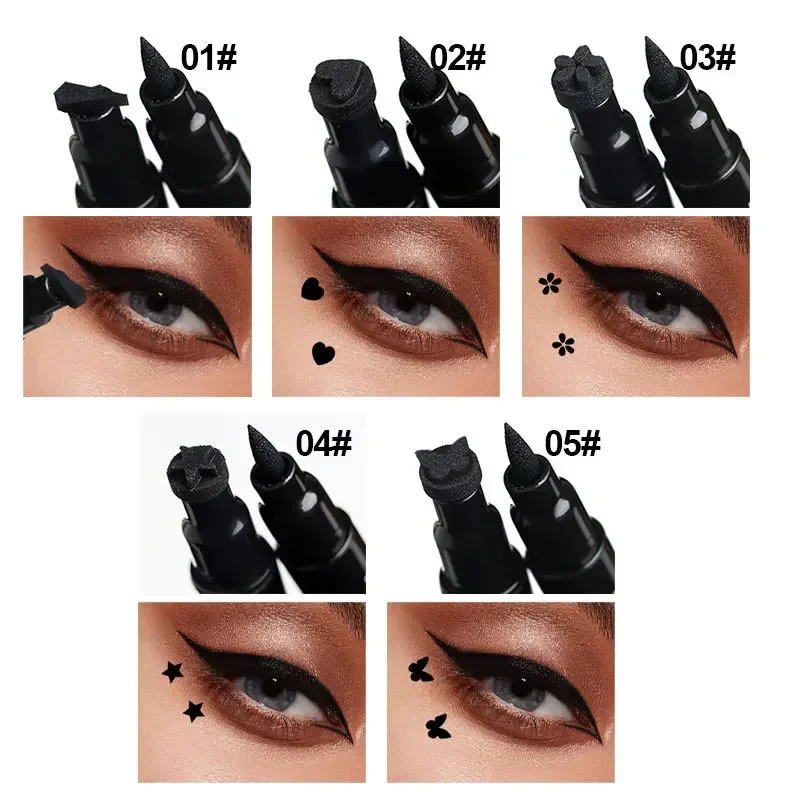 2 в 1 карандаш-подводка для гл – обзор и цена Waterproof Liquid Eyeliner Pen