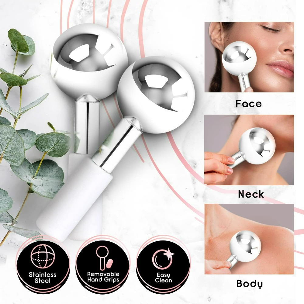 Крио-массажер для лица: небьющ – обзор и цена Face Ice Roller Puffiness