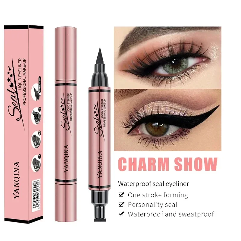 Карандаш-штамп для подводки гл – обзор и цена Waterproof Liquid Eyeliner Pen