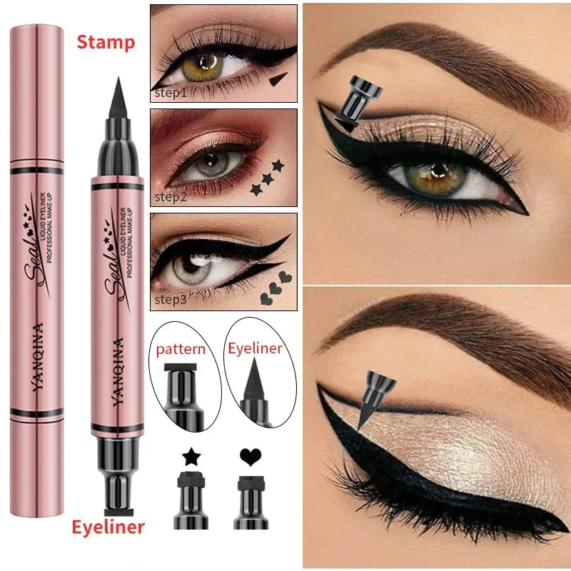 Карандаш-штамп для подводки гл – обзор и цена Waterproof Liquid Eyeliner Pen
